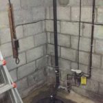 sump pump installation