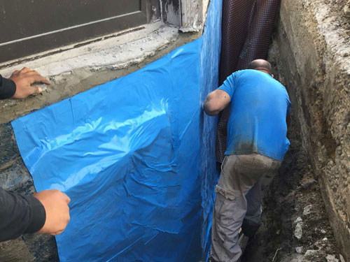 exterior basement waterproofing toronto
